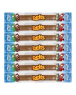 Individually wrapped sour cola belts