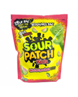 A family size giant bag of american candy sour patch sweets
