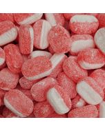Strawberry and Cream 3kg - A bulk bag of strawberry and cream flavour, boiled sweets