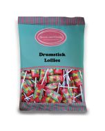 Swizzels Drumsticks - 750g Bulk bag of retro raspberry and vanilla chewy lollies