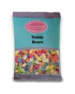 Teddy Bears - 1Kg Bulk bag of fruit flavour jelly sweets shaped like bears!