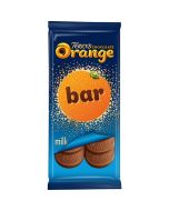 Terry's brilliant orange flavour chocolate in the form of a share size chocolate bar