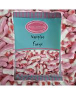Halloween Sweets - Vampire Teeth  - 1Kg Bulk bag of spooky fruit flavour jelly sweets shaped like vampire fangs!