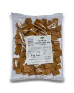 Bulk Sweets - Traditional cubes of creamy vanilla fudge in a bulk 1kg bag