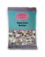 Vegan Fizzy Cola Bottles - 1Kg Bulk bag of Vegan cola flavour sweets, shaped like bottles with a fizzy coating!