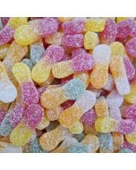 Fizzy Tongues - Retro Vegan fruit flavour fizzy sweets shaped like tongues