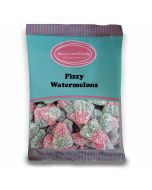 Vegan Fizzy Watermelons - 1Kg Bulk bag of Fizzy watermelon flavour vegan sweets