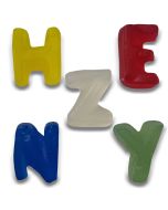 Vegan ABD Letters, fruit flavour jelly sweets