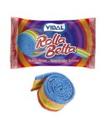 Vidal fizzy rainbow coloured candy belts