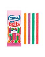 Vidal sour belts, fizzy sour sweets which are suitable for vegans