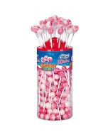 A full jar of Vidal strawberry and cream individually wrapped lollies