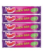 Vimto flavour chewy sweets in the shape of chew bars