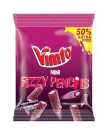 A 240g bag of Vimto flavour retro fizzy pencil sweets!