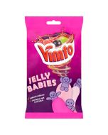 A 150g bag of the new Vimto flavour jelly babies! Vimto flavour retro jelly sweets!