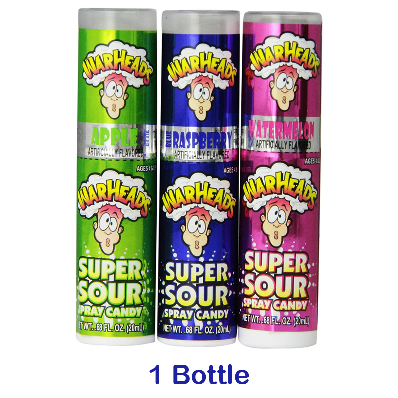 American Sweets - Warheads super sour spray, sour liquid candy!