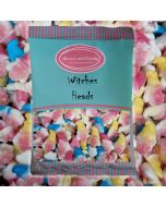 Halloween Sweets - Witches Heads  - 1Kg Bulk bag of spooky fruit flavour jelly sweets shaped like witches heads!