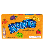 A theatre box full of wonka Runts, small candy American Sweets.