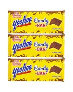 American Sweets - A pack of 3 Milk chocolate flavour candy bars from America