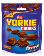 Delicious chunks of smooth milk Yorkie chocolate