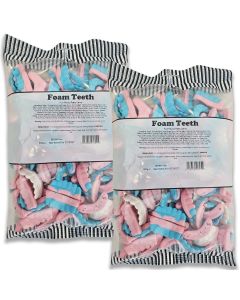 Foam teeth bulk 1kg bag
