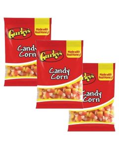 A bag of delicious candy corn American sweets, popular at Halloween!