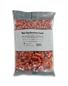 A bulk 1kg bag of twin cherries, gummy jelly sweets