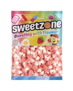 Retro Sweets - A bulk 1kg bag of Sweetzone Fizzy Magic Mushrooms sweets