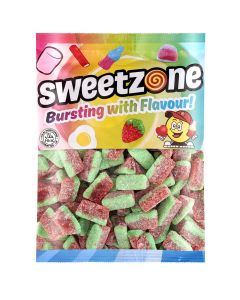 Retro Sweets - A bulk 1kg bag of Sweetzone Watermelon Slices sweets