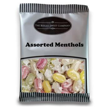 Pick and Mix Sweets - 1Kg Bulk bag of Assorted menthols traditional boiled sweets with assorted menthol flavours