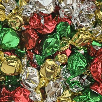 Retro Sweets - An assortment of different flavoured individually wrapped toffees