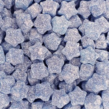 Retro Sweets - Fizzy blue dummies, fruit flavour fizzy vegan sweets