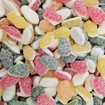 Retro Sweets - fizzy jelly sweets shaped like fruits