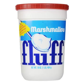 American Sweets - A large jar filled with gooey vanilla marshmallow