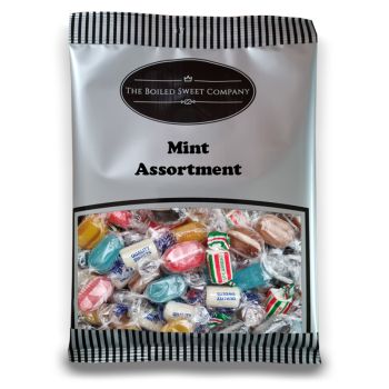 Mint Assortment - 1Kg Bulk bag of traditional mint flavour sweets