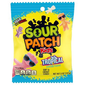 American Sweets - Tropical flavour American sour patch kids candy