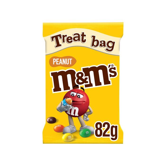 M&M's Peanut Bag 82g - Retro Sweets - Pick and Mix sweets