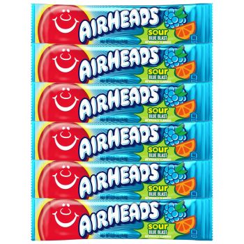 American Sweets - blue raspberry flavour chewy American candy bar.