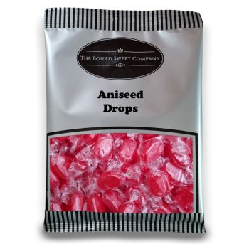 Aniseed Drops - 1Kg Bulk bag of traditional boiled sweets with an aniseed flavour.