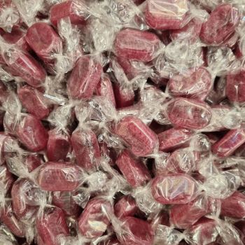 Blackcurrant and Liquorice - Blackcurrant flavour boiled sweets with a liquorice centre