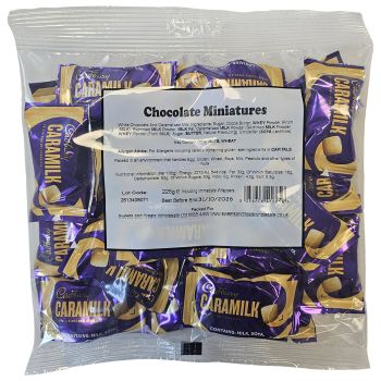 Cadbury Caramilk Chocolates in a 225g Large bag