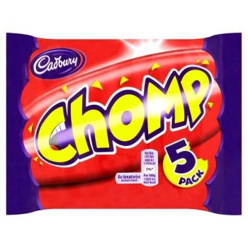 Cadbury Chomps in a multipack of 5 chocolate bars