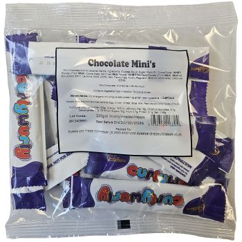 Mini Cadbury Curly Wurly Chocolate Bars in a 225g Large bag