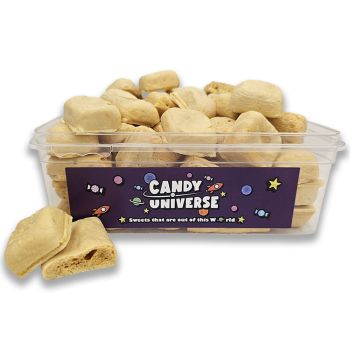Candy Universe Cinder Toffee Tub 600g of Crunchy Honeycomb Chunks