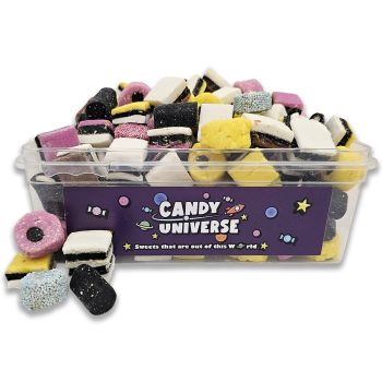 Candy Universe Liquorice Allsorts Tub 800g