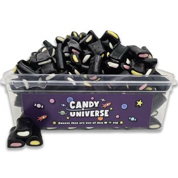 Candy Universe Liquorice Cream Rock Tub 800g