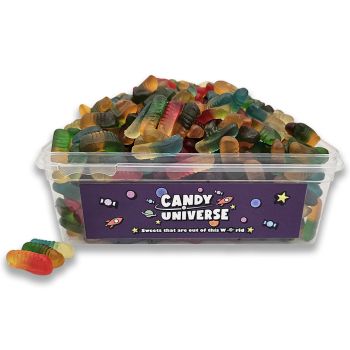Candy Universe Tub of Mini Worms