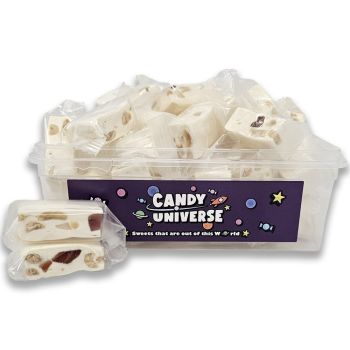 Candy Universe Tub of Peanut and Fruit Nougat
