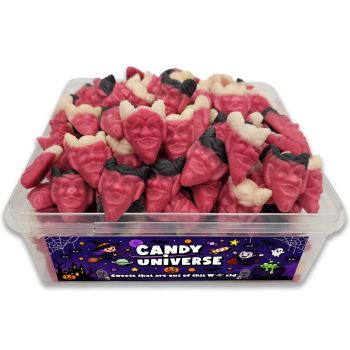 Candy Universe Halloween Witches Heads Tub
