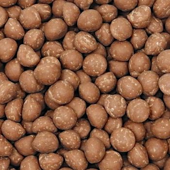 A bulk 1kg bag of chewing nuts! Chocolate covered toffee balls