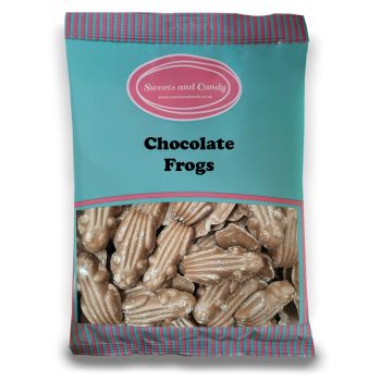 Chocolate Frogs - 1Kg Bulk bag of milk chocolate flavour candy pieces shaped like frogs!